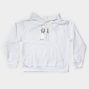 a fine pair of gentlemen Kids Hoodie